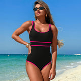 Ailovesexy - One Piece Boho Swimsuits for Women High Waisted Tummy Control Cutout Vintage Swimsuit Bathing Suit