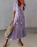 Michaela - Boho Tummy Coverage Dress