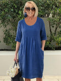 Ruthie | Easy Elegance Linen Dress