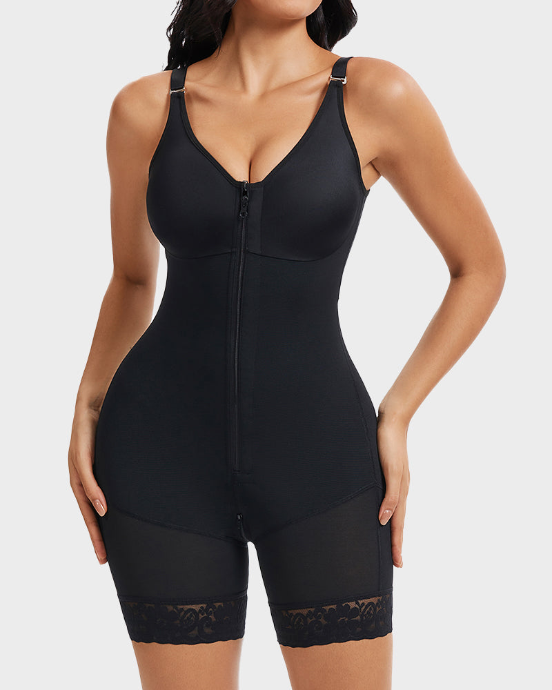 Ailovesexy - Tummy Control Butt Lifter Shaper with Zipper Crotch Fajas Colombianas