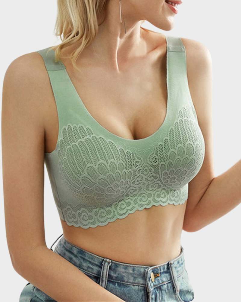 Ailovesexy - Comfortable No Wire Seamless Bras（3 pieces）