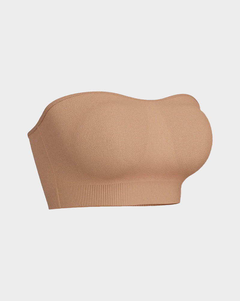 Ailovesexy - Non - Slip Bandeau Seamless Wireless Strapless Bra