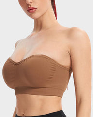 Ailovesexy - Non - Slip Bandeau Seamless Wireless Strapless Bra
