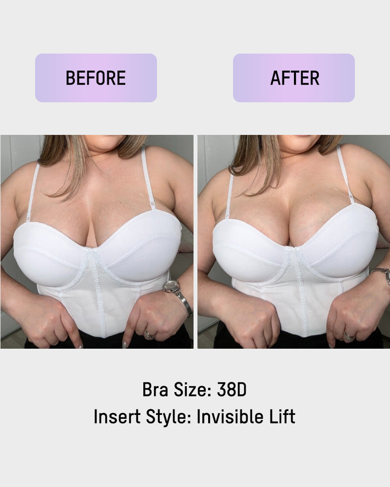 Ailovesexy - Mango Shaped Breathable Self - Adhesive Invisible Bra (2 Pairs)
