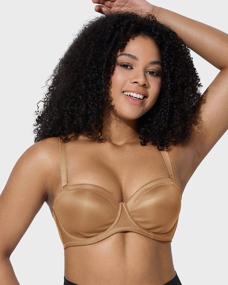 Ailovesexy - Comfort Push Up Unlined Bra with Removable Straps