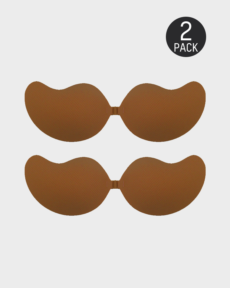 Ailovesexy - Mango Shaped Breathable Self - Adhesive Invisible Bra (2 Pairs)
