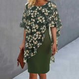 Tiana - Printed Elegant Dress