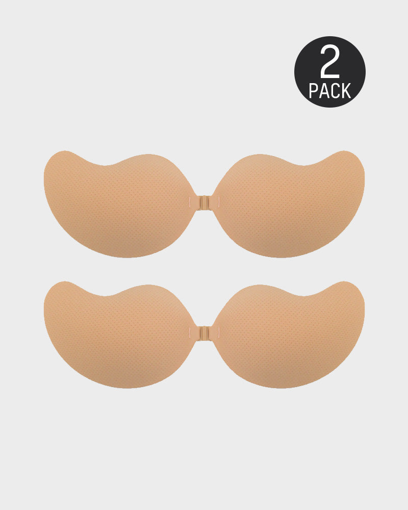 Ailovesexy - Mango Shaped Breathable Self - Adhesive Invisible Bra (2 Pairs)