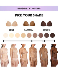 Ailovesexy - Double - Sided Adhesive Invisible Lift Inserts(2 Pairs)