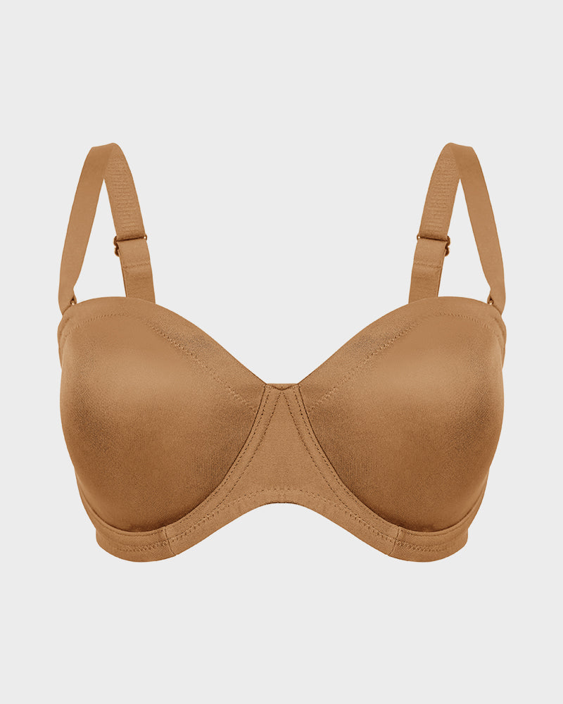 Ailovesexy - Comfort Push Up Unlined Bra with Removable Straps