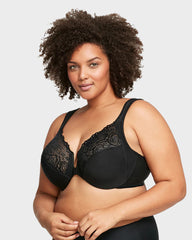 Ailovesexy - Front - Closure Underwire Print Bra