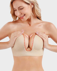 Ailovesexy - Strapless Push - Up Plunge Bra