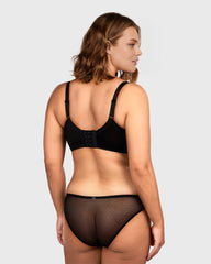 Ailovesexy - Full Coverage Lace Minimizer Bra  -  Petal