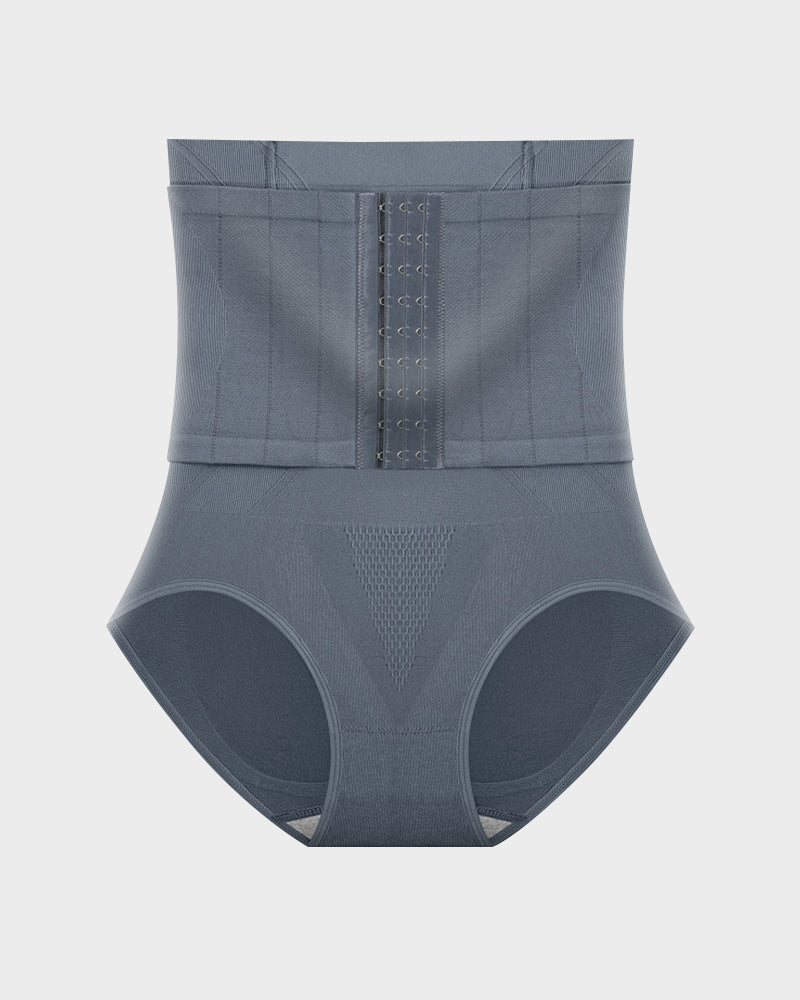 Ailovesexy - Double-Layer High Waist Tummy Control Shaping Panty