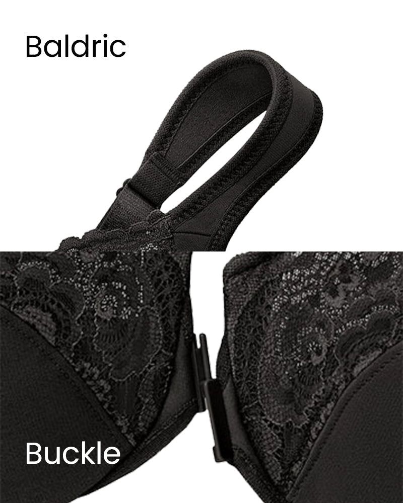 Ailovesexy - Front - Closure Underwire Print Bra