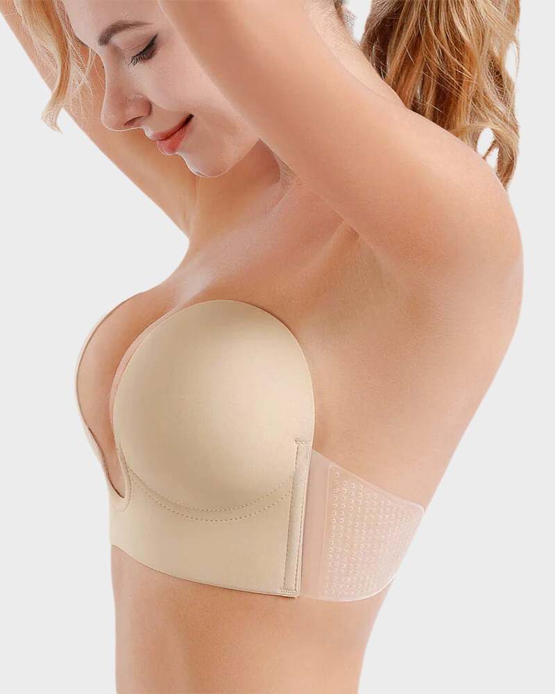Ailovesexy - Strapless Push - Up Plunge Bra
