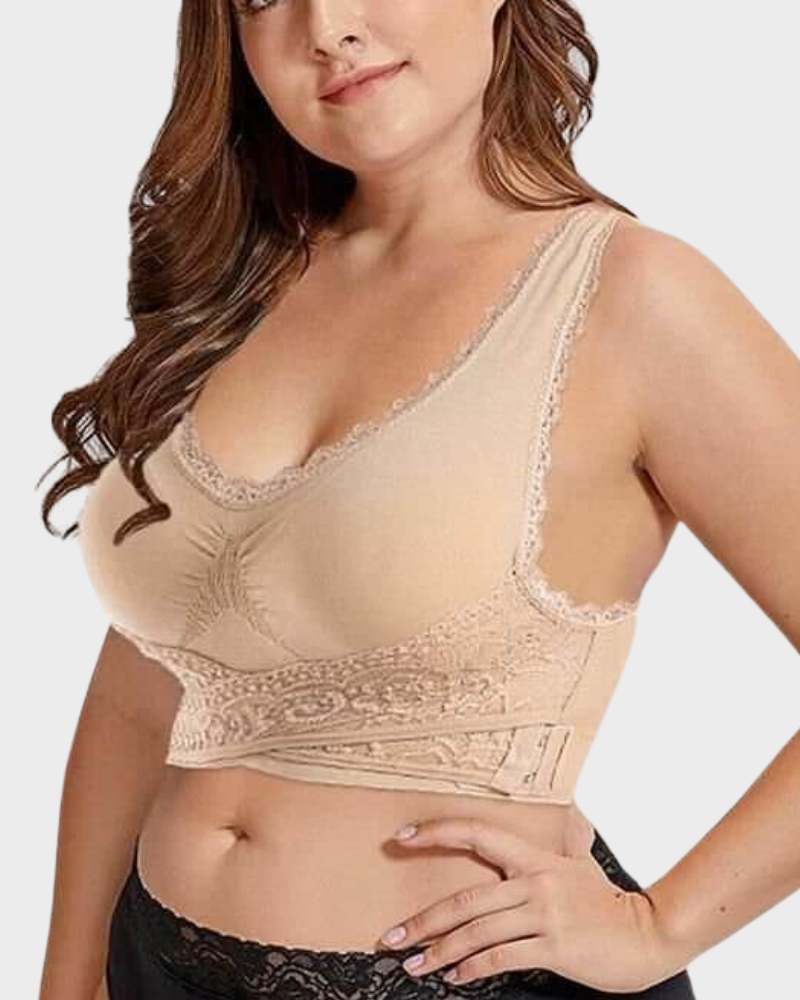 Ailovesexy - Breathable Comfort Push Up Lace Bra