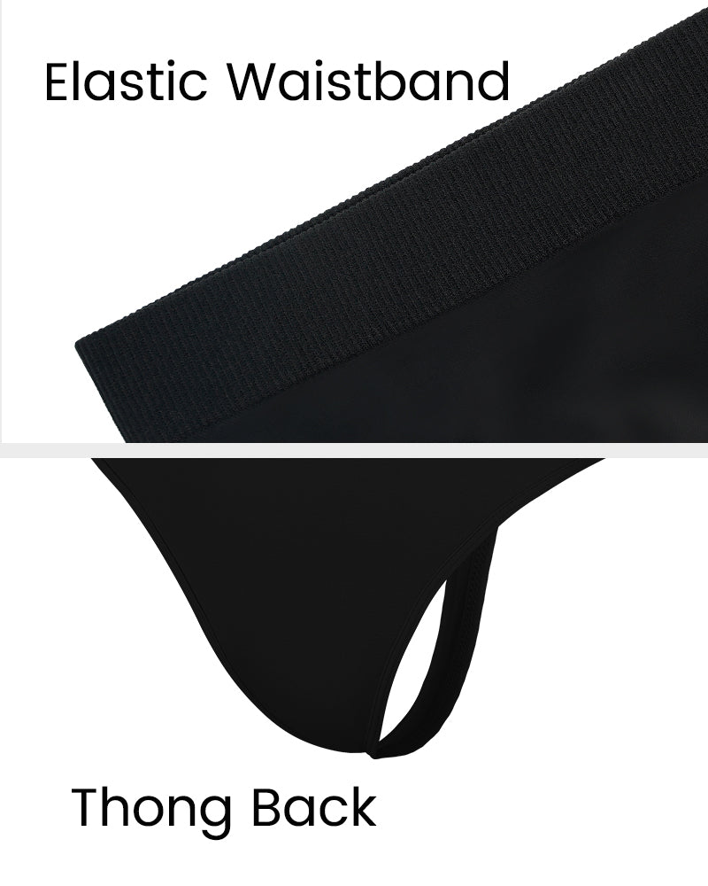Ailovesexy - Seamless Comfort Thong Panty (2 Pack)