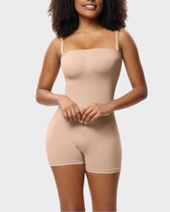 Ailovesexy - Strapless Slip Shapewear Bodysuit