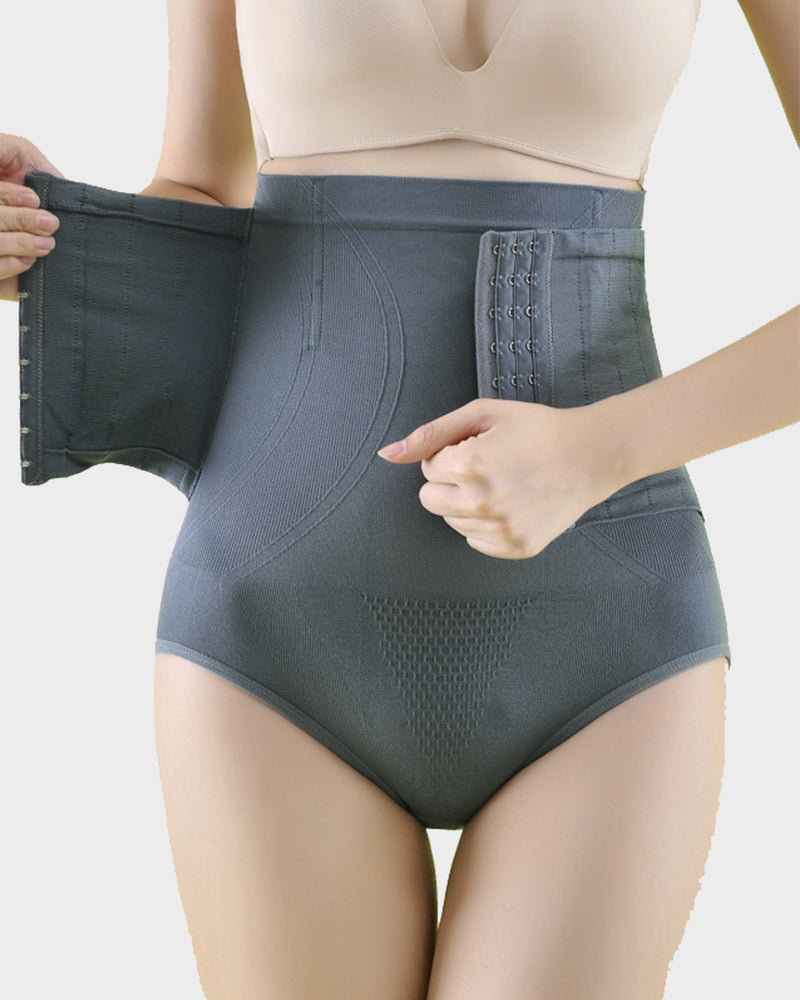 Ailovesexy - Double-Layer High Waist Tummy Control Shaping Panty
