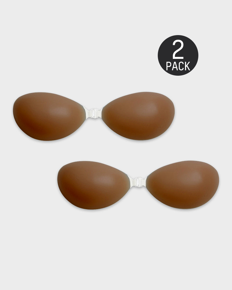 Ailovesexy - Front Closure Silicone Self - Adhesive Invisible Bra (2 pairs)