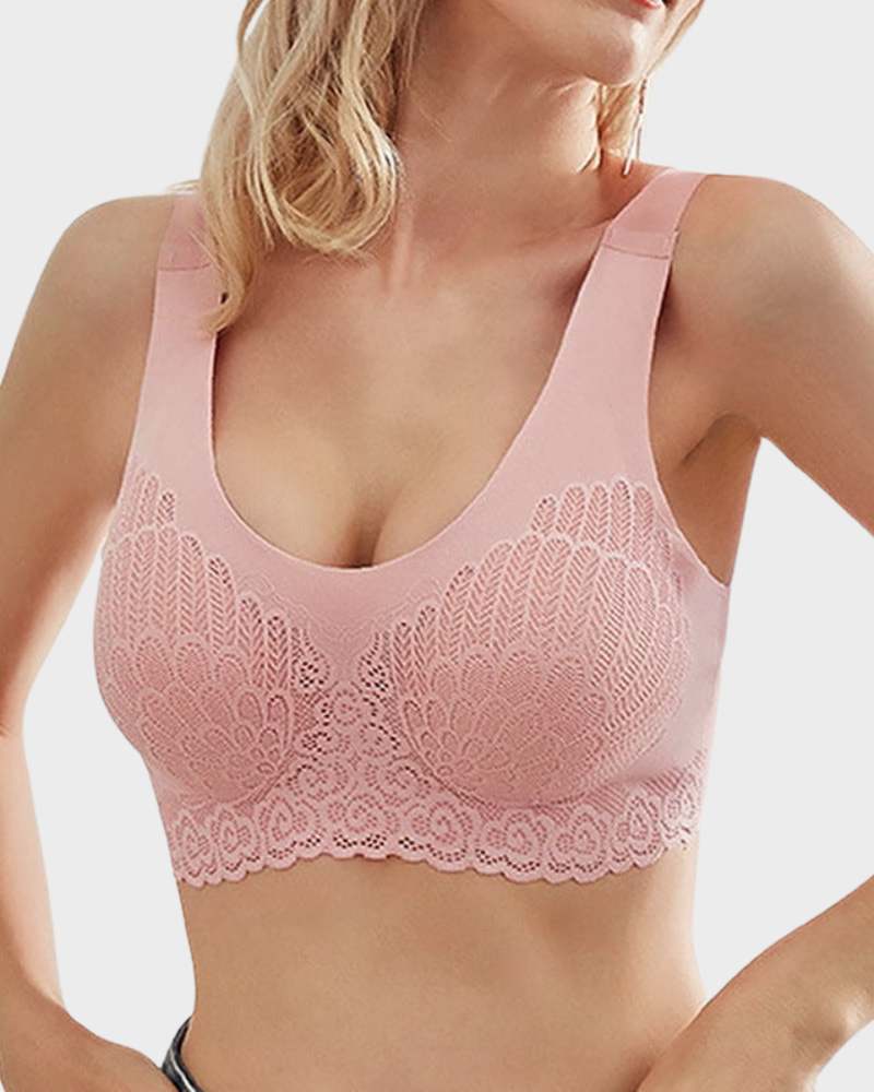 Ailovesexy - Comfortable No Wire Seamless Bras（3 pieces）
