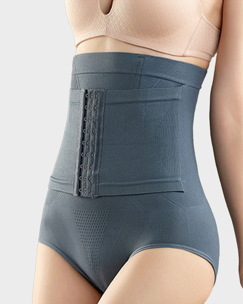 Ailovesexy - Double-Layer High Waist Tummy Control Shaping Panty