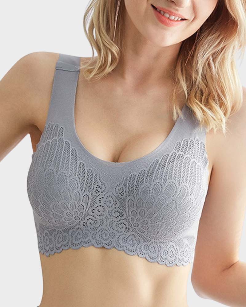 Ailovesexy - Comfortable No Wire Seamless Bras（3 pieces）