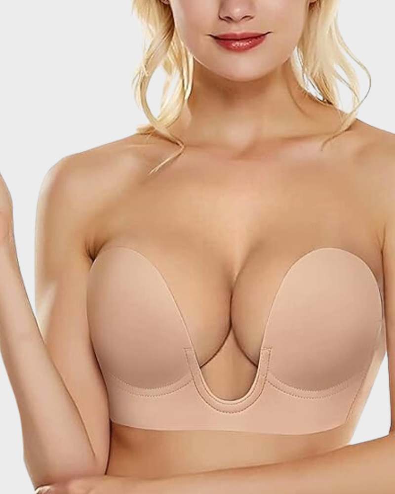 Ailovesexy - Strapless Push - Up Plunge Bra
