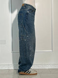 High Waisted Diamante Denim Jeans