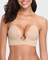 Ailovesexy - Strapless Push - Up Plunge Bra
