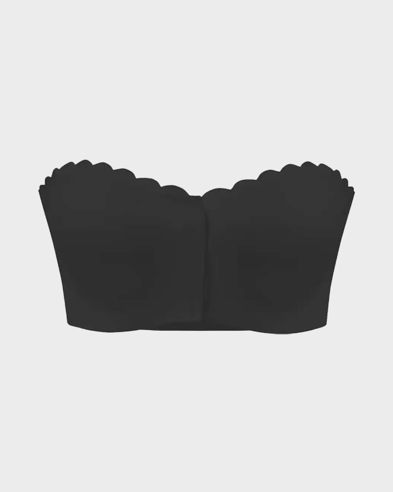Ailovesexy - Strapless Front Closure Leopard Print Bra