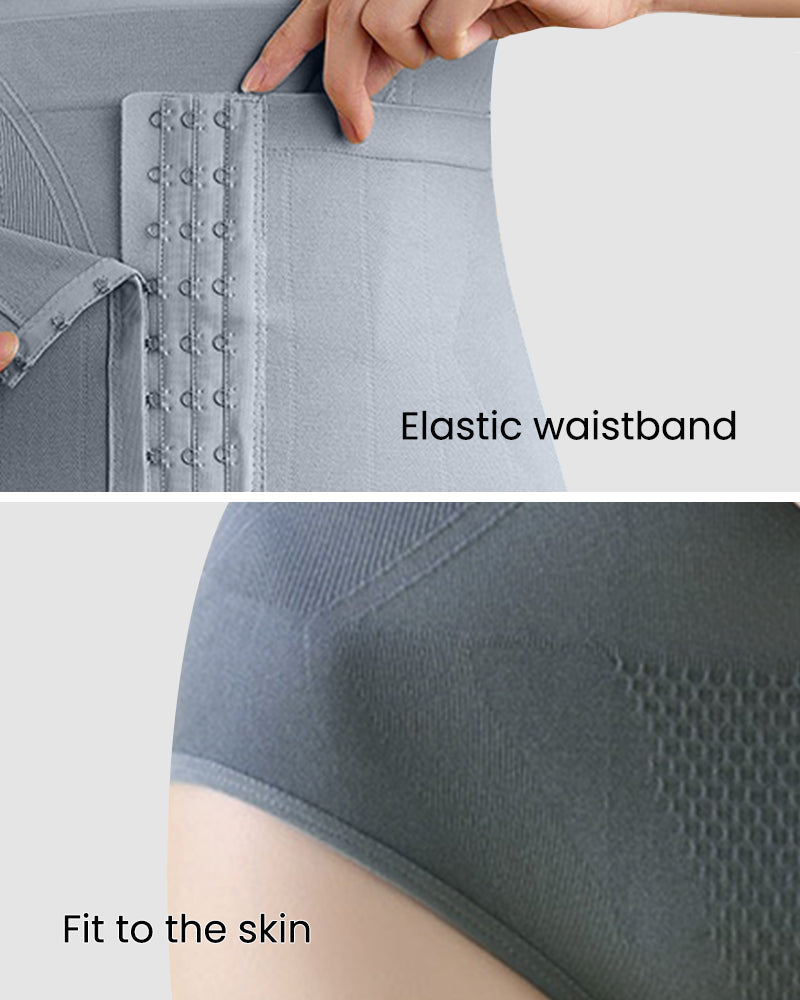 Ailovesexy - Double-Layer High Waist Tummy Control Shaping Panty