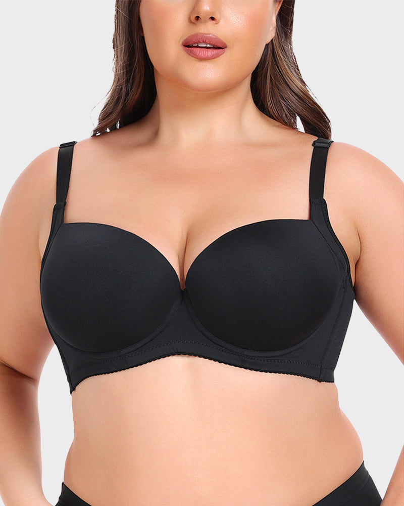 Ailovesexy - Comfy Smoothing Push - Up T - Shirt Bra