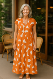Corinne | Sophisticated Maxi Dress – Flattering Fit with Tummy Coverage