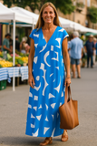 Corinne | Sophisticated Maxi Dress – Flattering Fit with Tummy Coverage