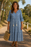 Elviera| Boho Tummy Coverage Dress