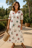 Elviera| Boho Tummy Coverage Dress