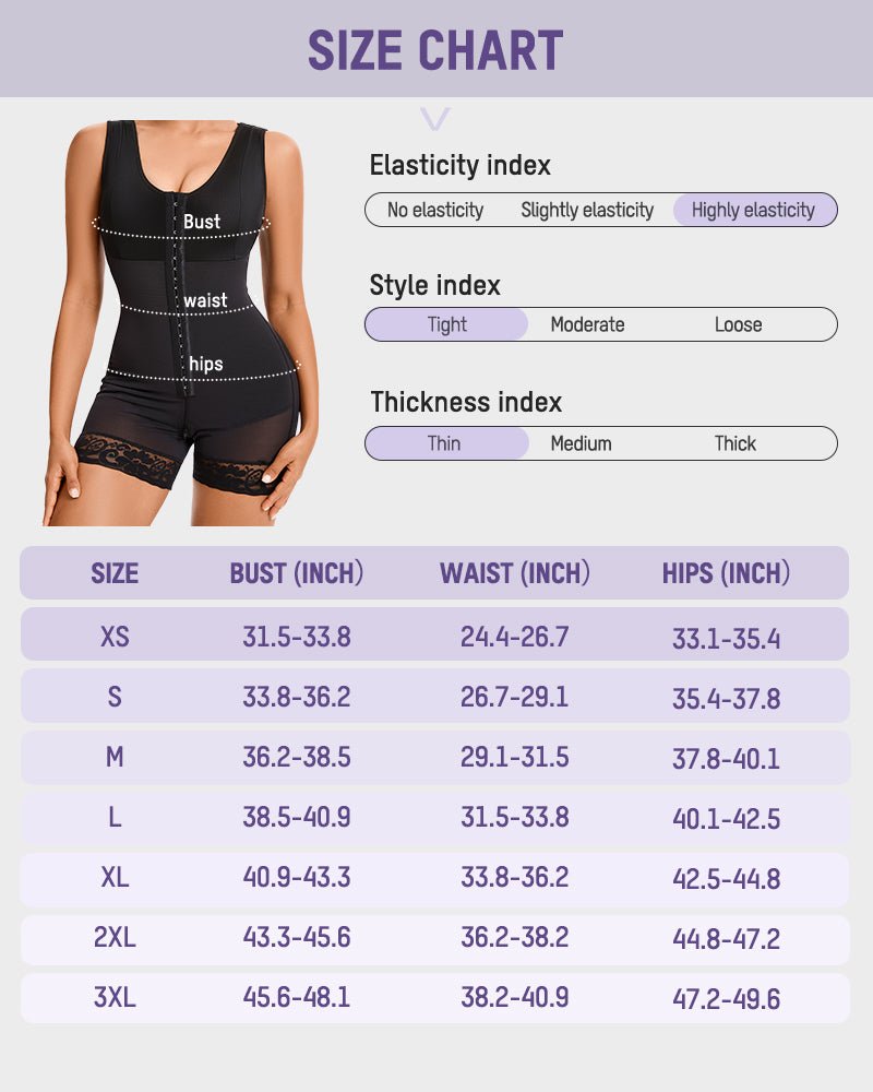 Ailovesexy - Extra Plus Size Shaper Bodysuit