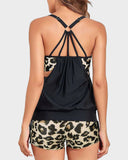 Ailovesexy - Flattering Two-Piece Tankini Swimsuit