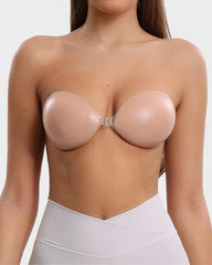 Ailovesexy - Front Closure Silicone Self - Adhesive Invisible Bra (2 pairs)