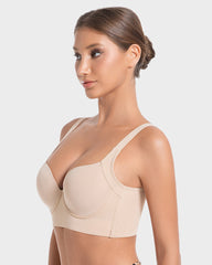 Ailovesexy - Longline Underwire Smoothing Push Up Bra