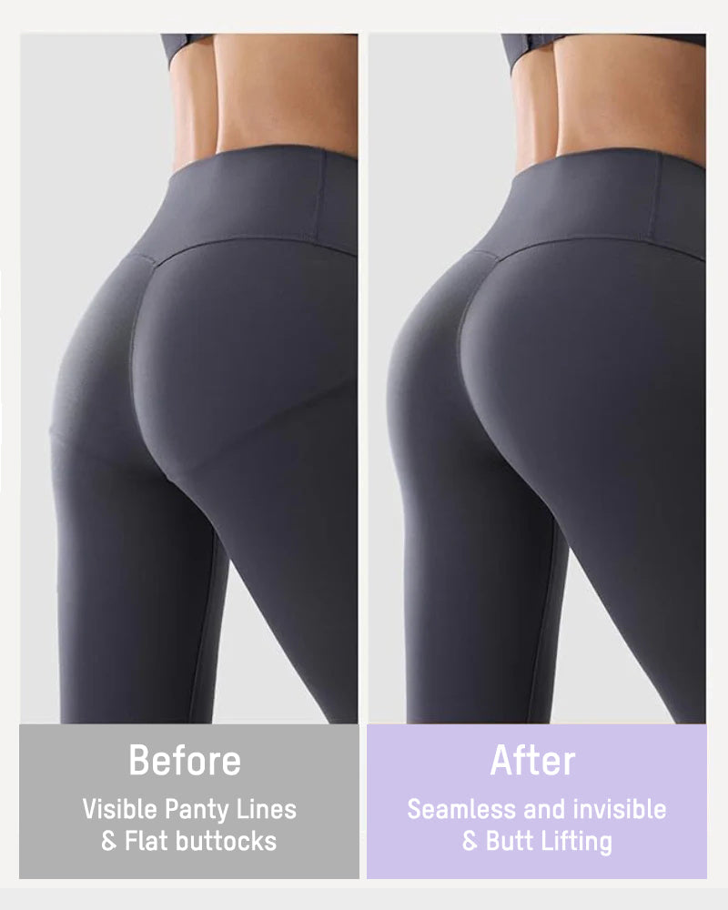 Ailovesexy - Seamless High-Waist Booty Lift Tummy Control Shapewear Shorts