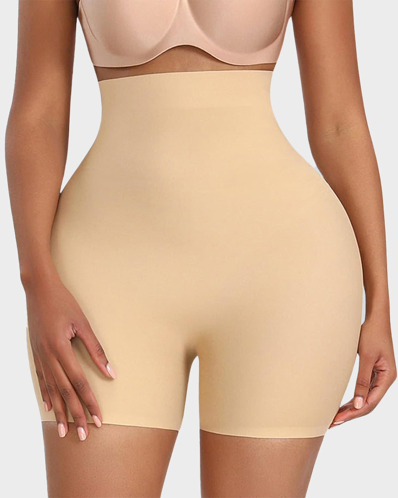 Ailovesexy - Seamless High-Waist Booty Lift Tummy Control Shapewear Shorts