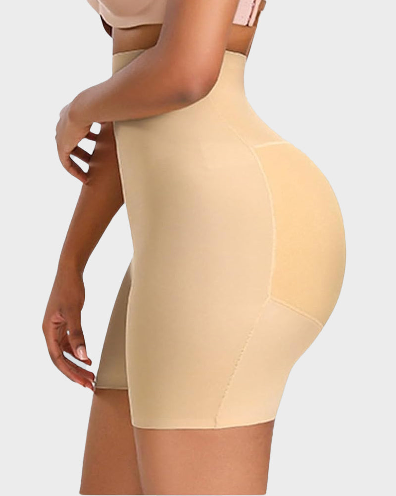 Ailovesexy - Seamless High-Waist Booty Lift Tummy Control Shapewear Shorts