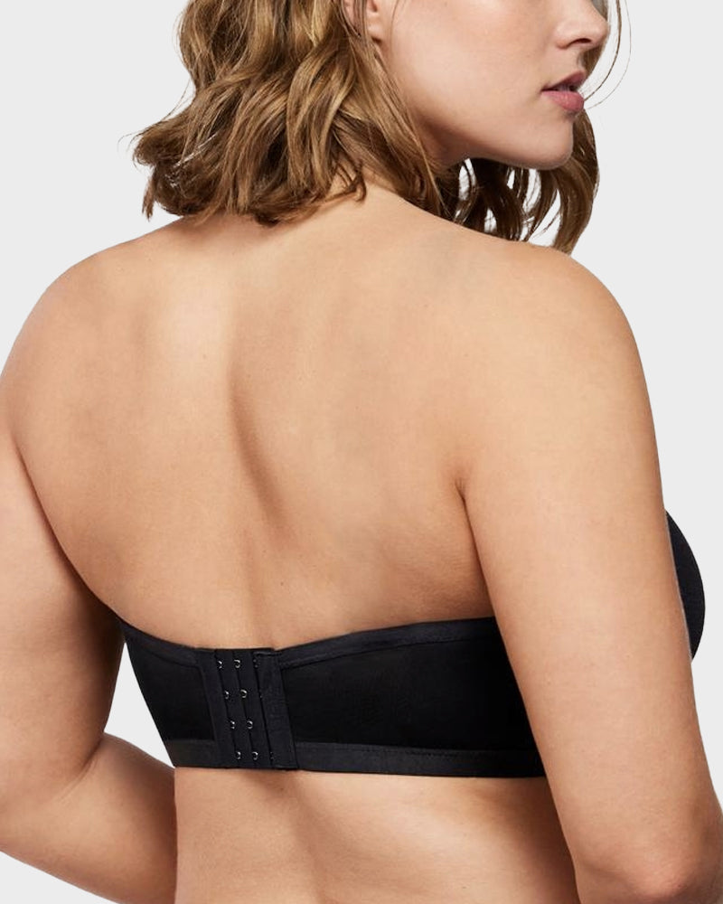 Ailovesexy - Strapless Mesh Underwire Balconette Bra