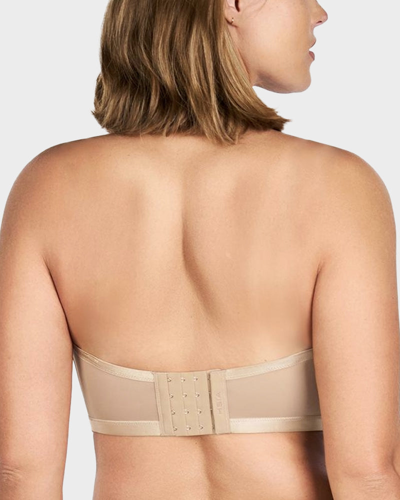 Ailovesexy - Strapless Mesh Underwire Balconette Bra