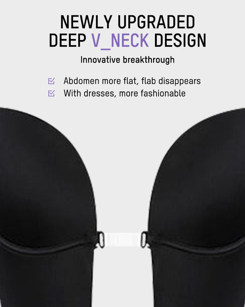 Ailovesexy - Strapless U Plunge Thong Bodysuit