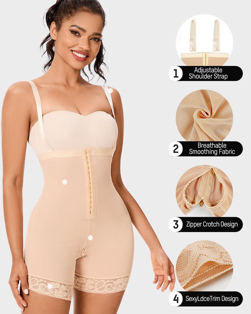 Ailovesexy - Tummy Control Butt Lifter Bodysuit BBL Fajas