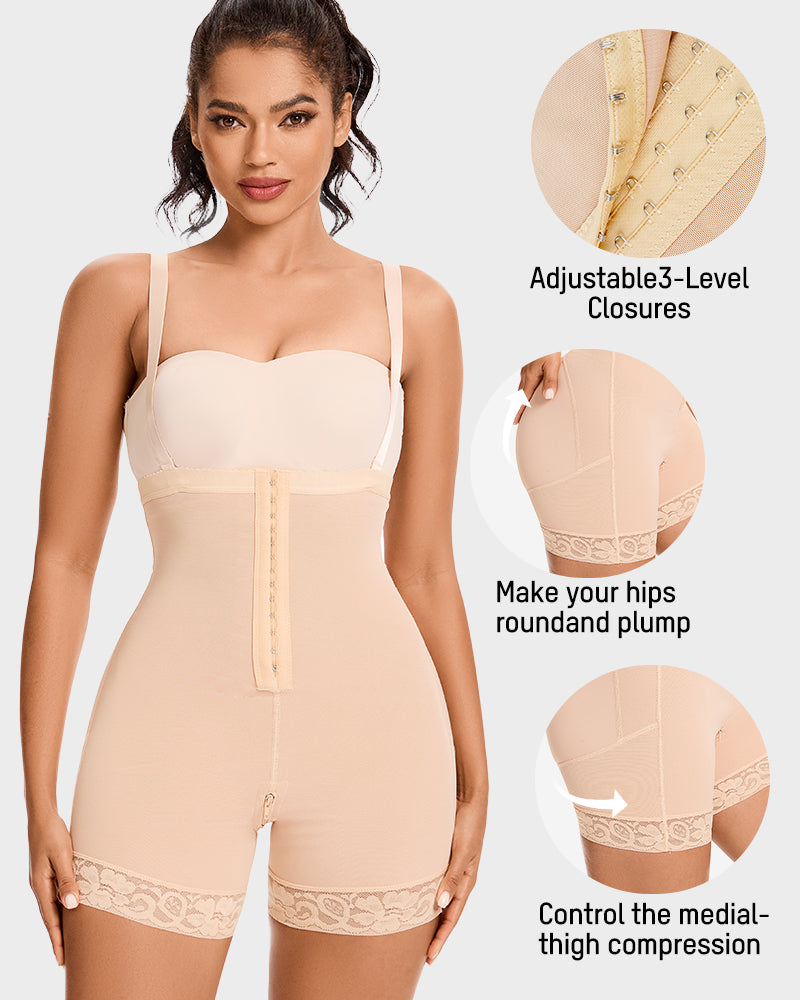 Ailovesexy - Tummy Control Butt Lifter Bodysuit BBL Fajas